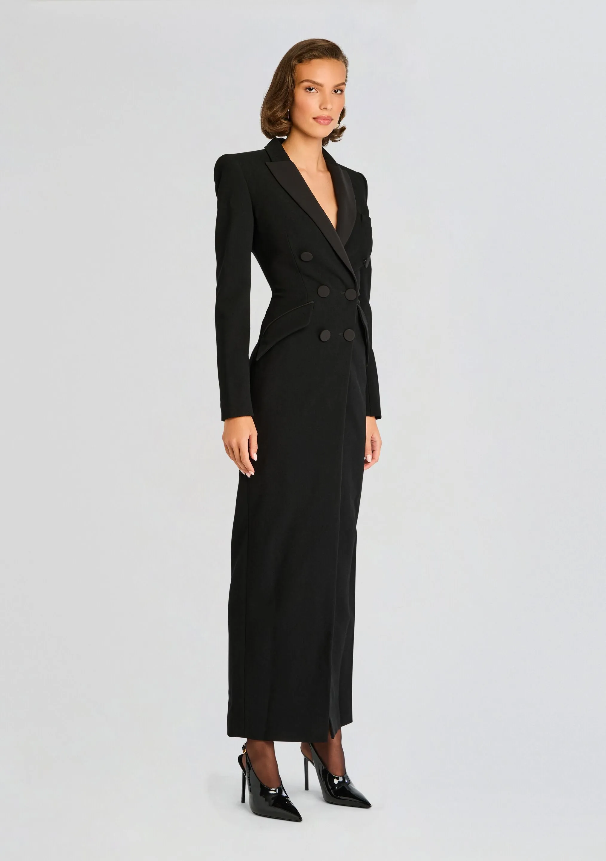 Amberly Blazer Evening Dress