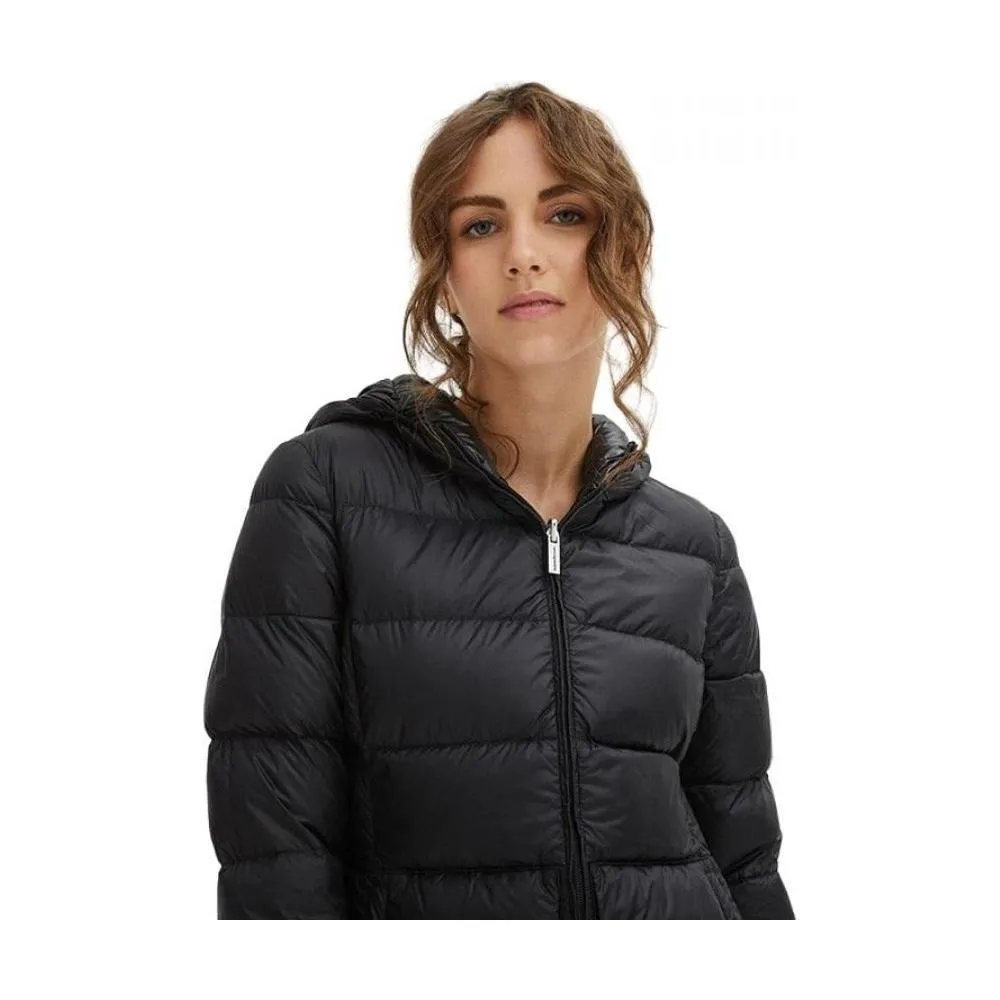 Centogrammi Sleek Nylon Down Jacket with Hood