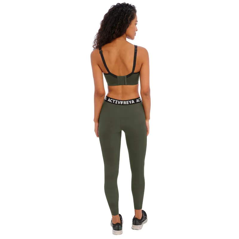 Core Sports Bra Underwired Khaki Green - Freya Active