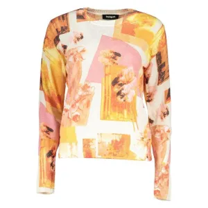 Desigual High Neck Contrast Detail Sweater