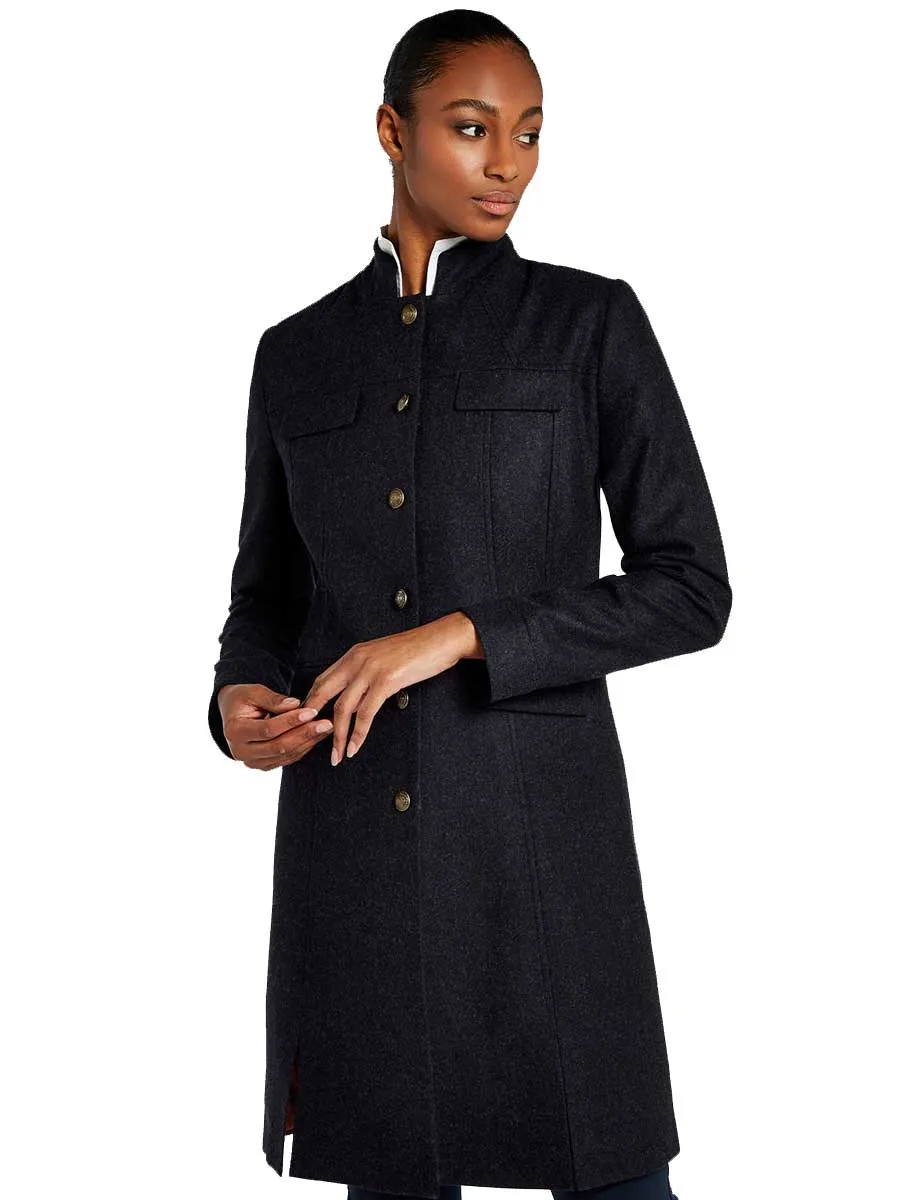 DUBARRY Coolepark Tweed Coat - Ladies - Navy