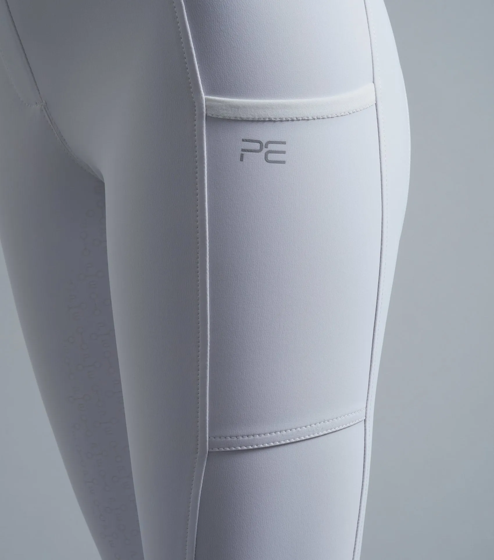 Electra Ladies Full Seat Gel Riding Tights White