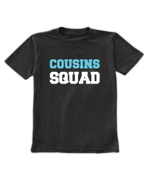 Heather Charcoal 'Cousins Squad' Tee