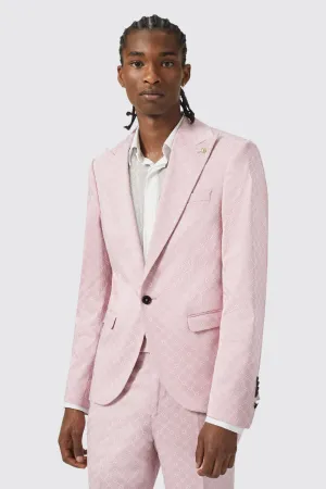 Keil Slim Fit Pink Jacket - ARCHIVE