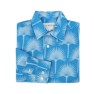 Kids' Linen Shirt FAN PALM