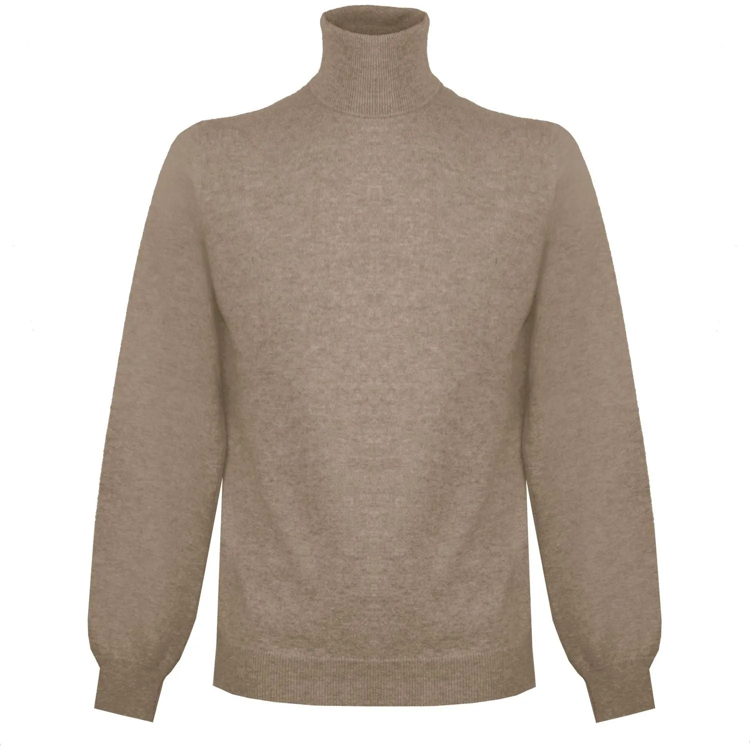 Malo Beige Cashmere Men Sweater