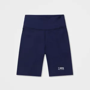 Navy High Waist Bike Shorts by 7Days Active