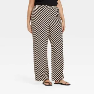 New - A New Day Women's Straight Pull-On Pants