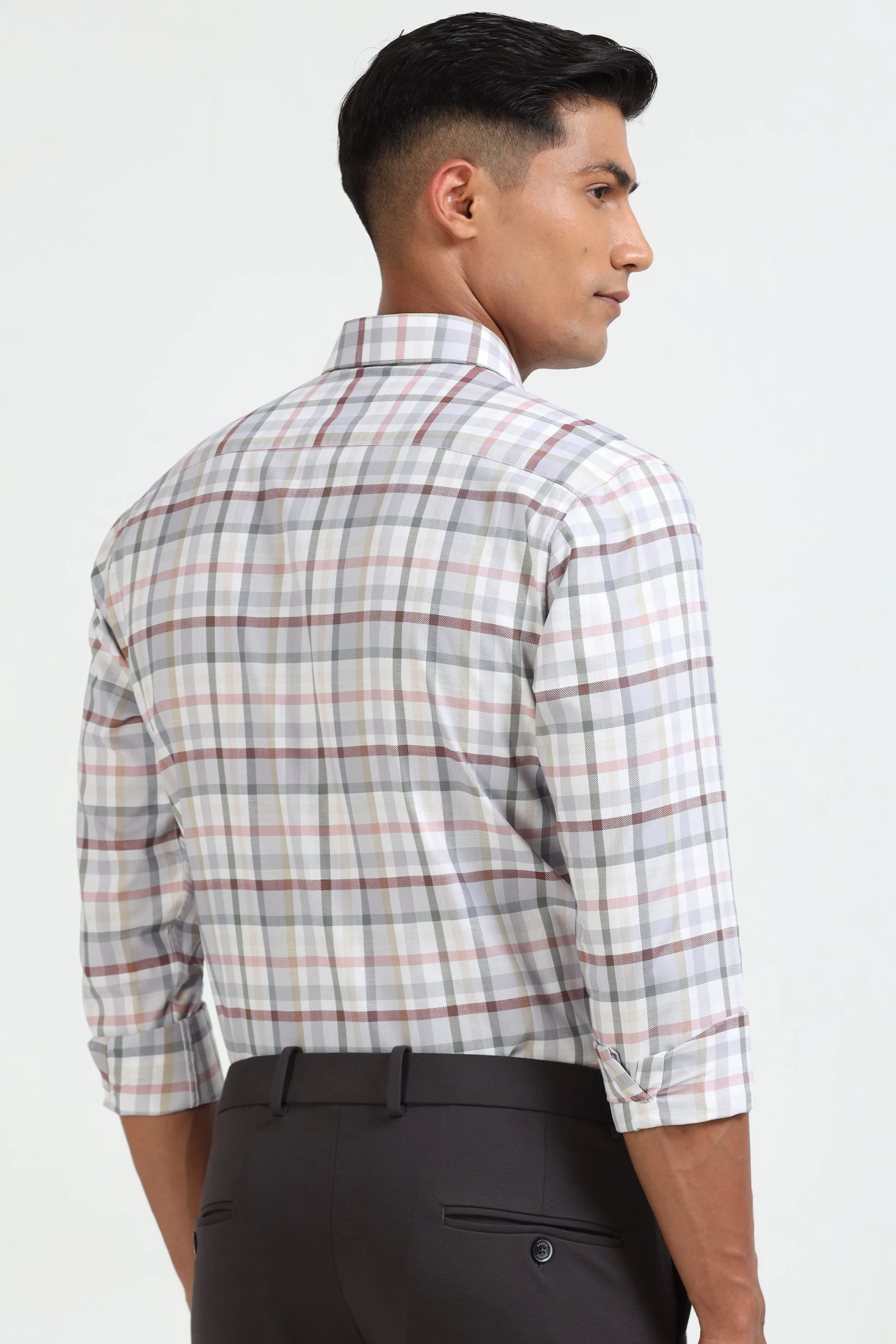 Nordic Frost Plaid Shirt