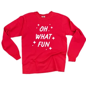 Oh What Fun - LONG SLEEVE Comfort Colors Tee