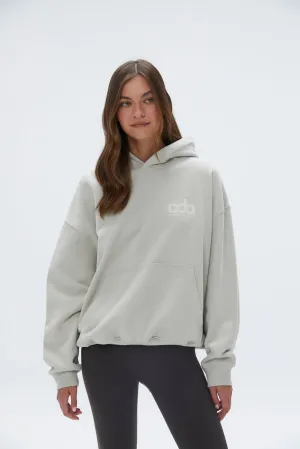 Performance Oversized Hoodie - Stone