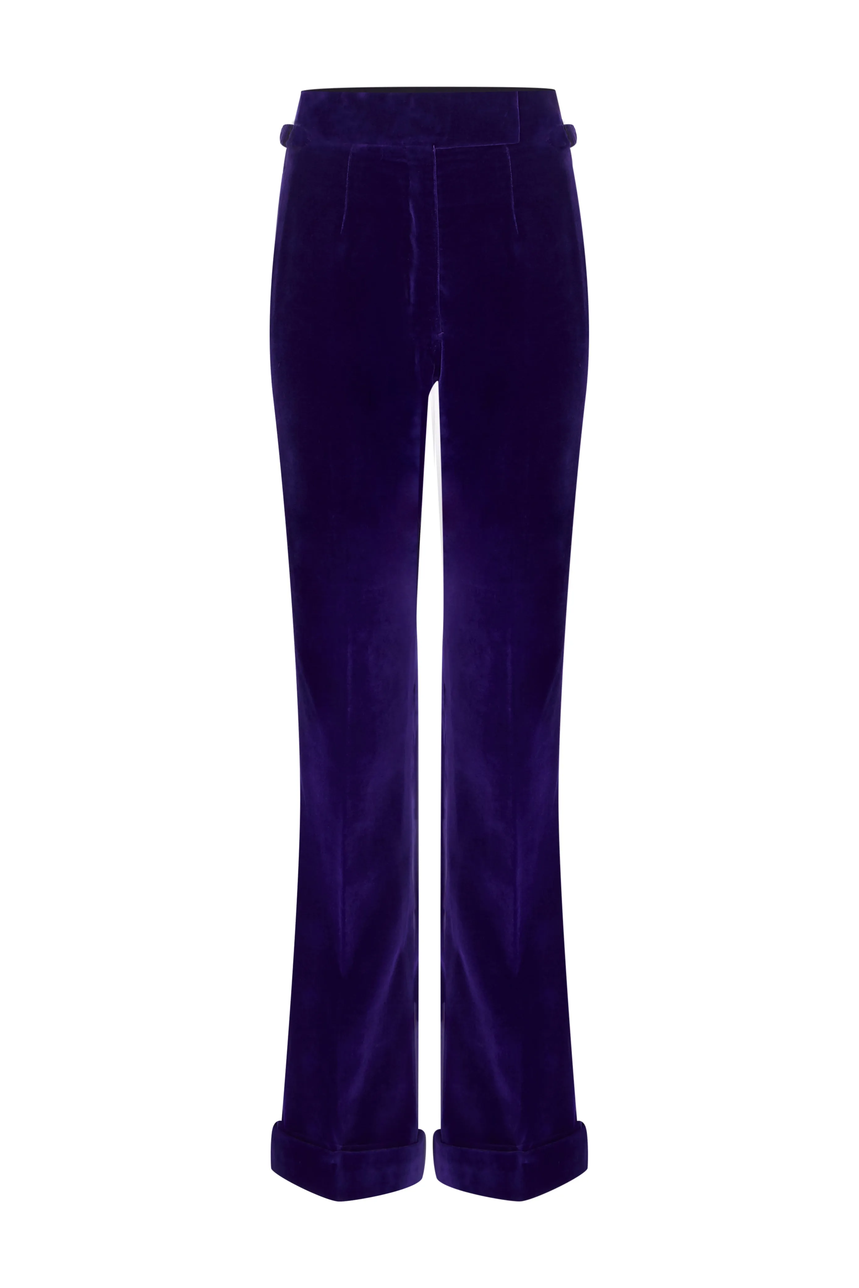 Purple Velvet Trousers