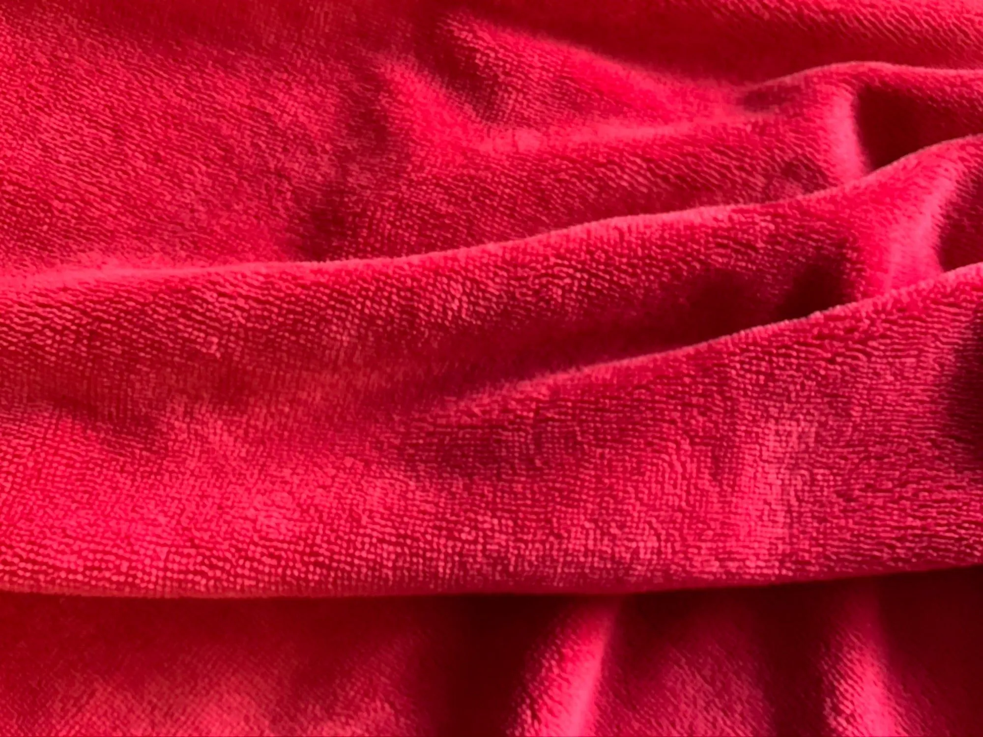 ROUGE - Luxury Soft Bamboo Towelling by Truly Sumptuous Dog Cat Beds, Coats Red