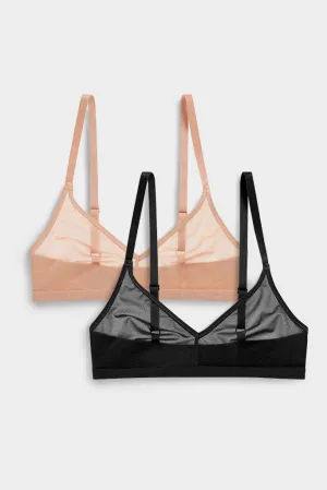 Sieve Non-Wire Bra Custom 2-Pack