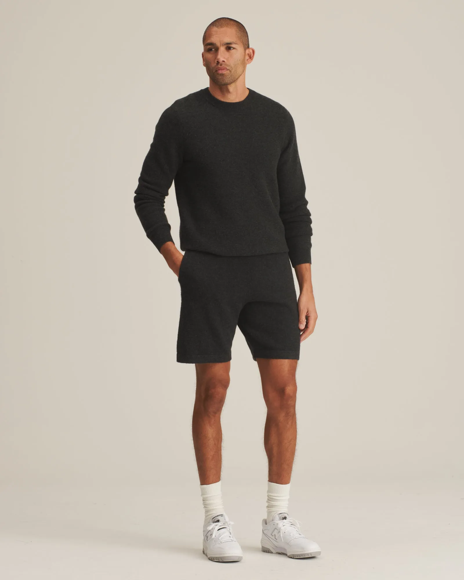 Signature Cashmere Shorts