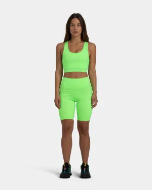 Sports Bra Tech, Women (Neon Green) -